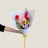 Colour Bouquet Small - Poppy Rose - Poppy Rose Flowers Brisbane