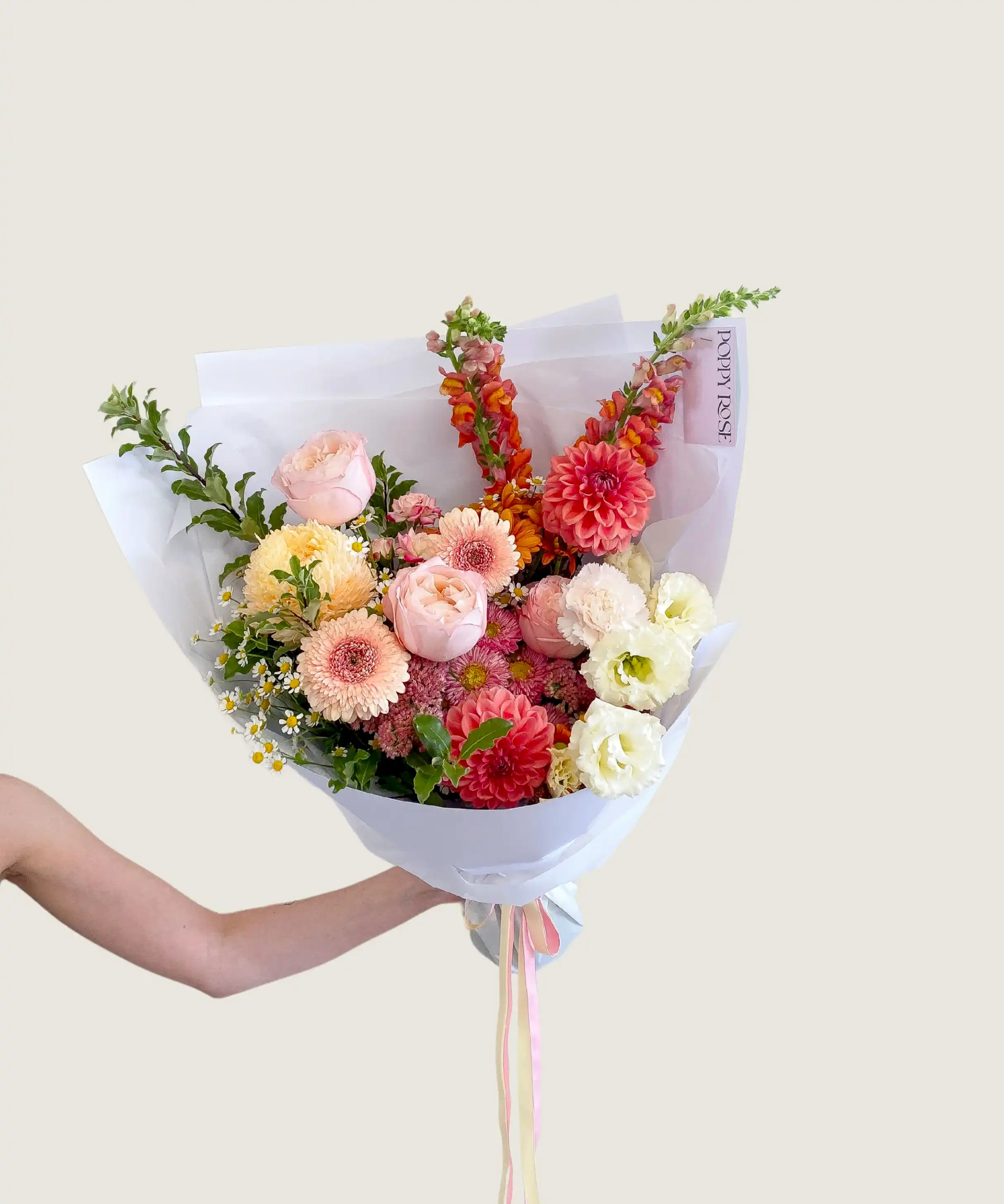 Poppy's Choice Bouquet - Poppy Rose - Poppy Rose Flowers Brisbane