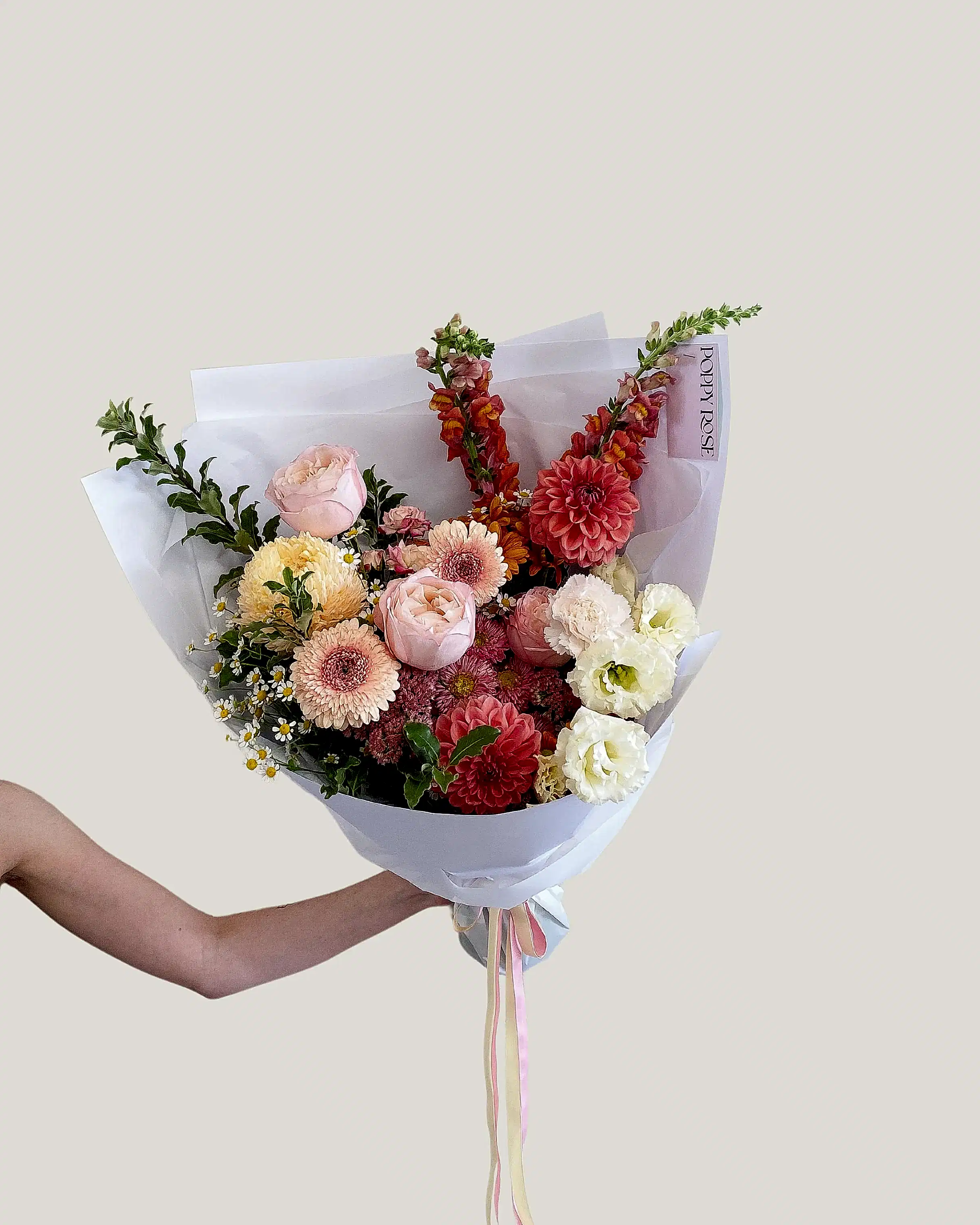 Poppy's Choice Bouquet - Poppy Rose - Poppy Rose Flowers Brisbane