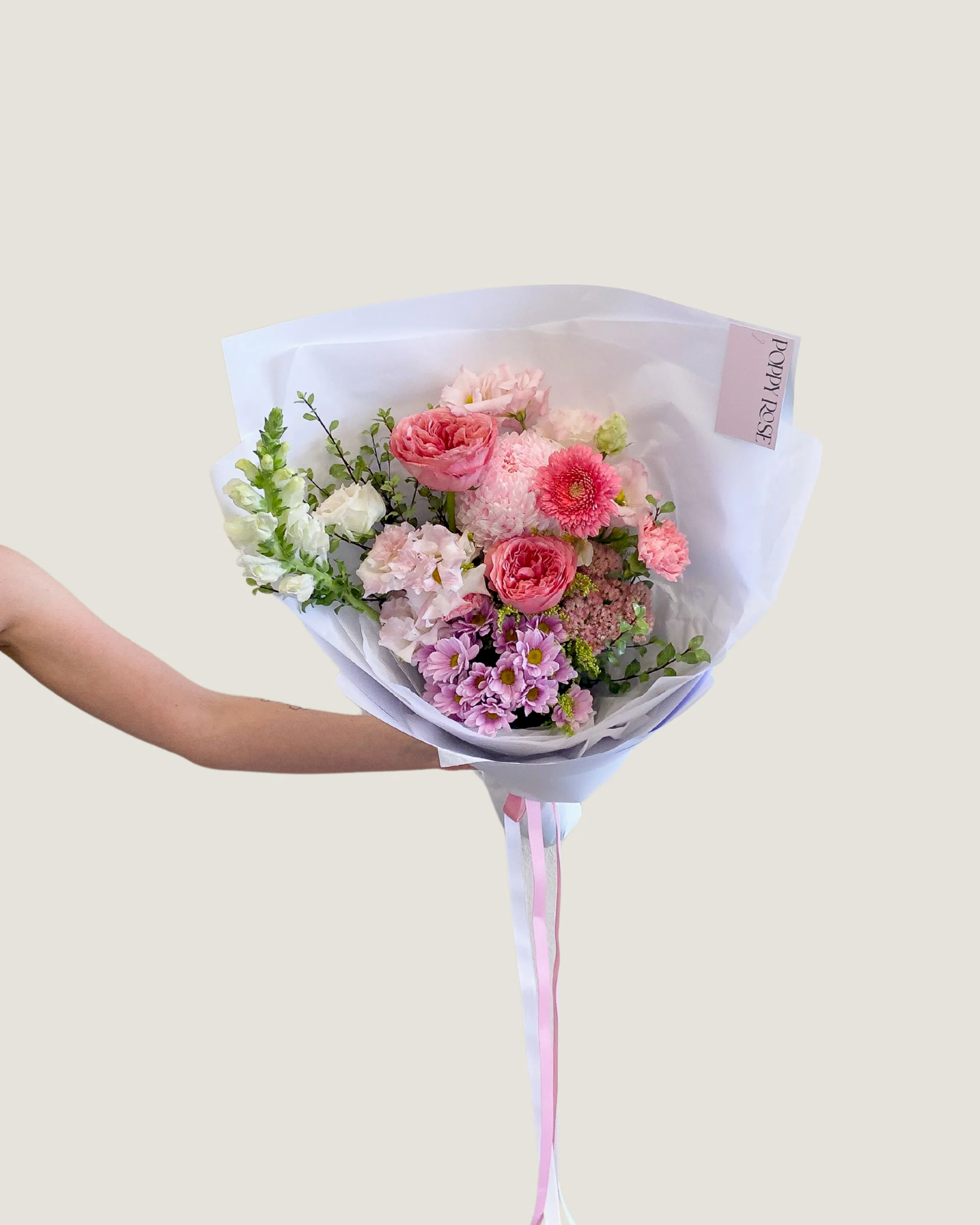 Poppy's Choice Bouquet - Poppy Rose - Poppy Rose Flowers Brisbane