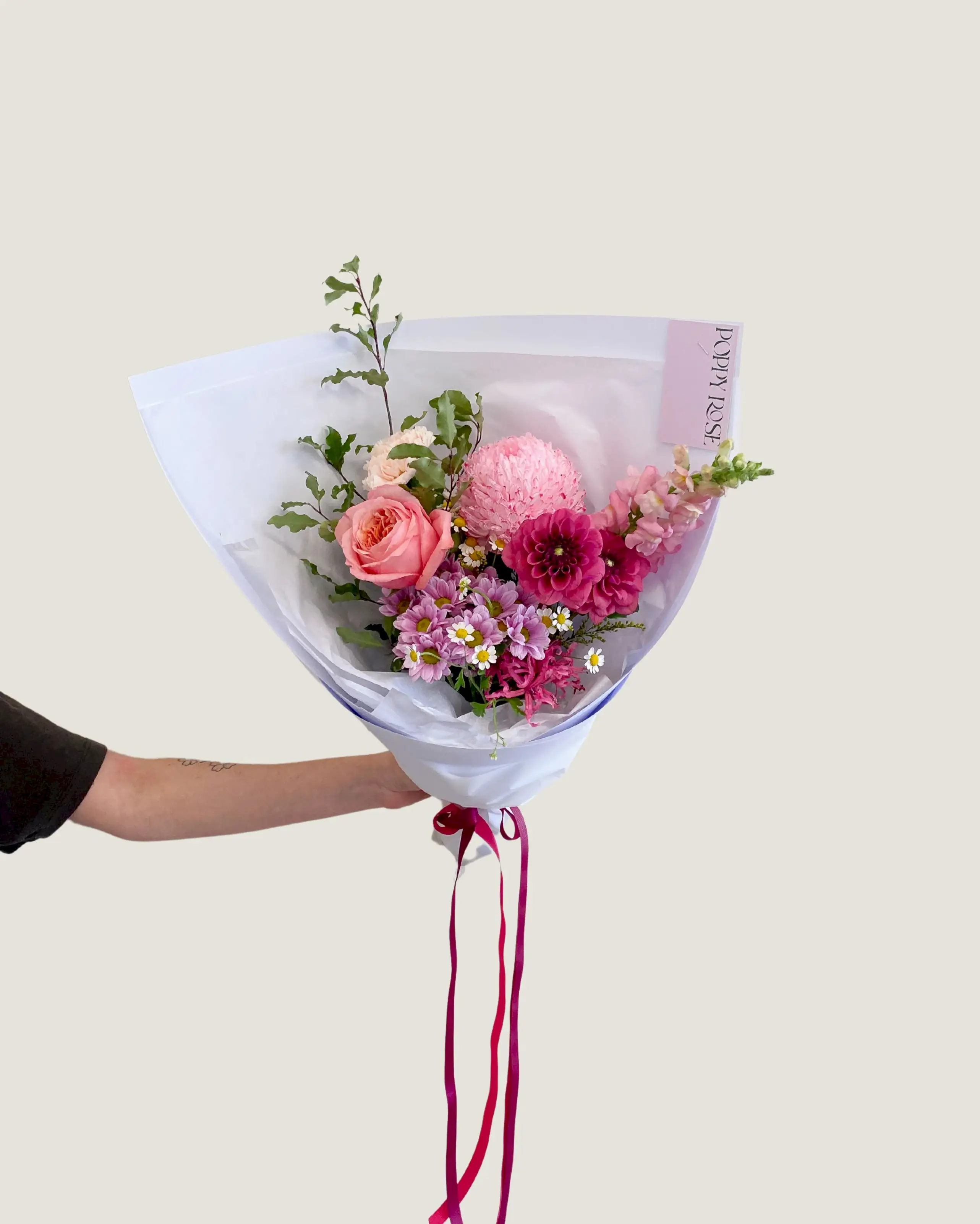 Poppy's Choice Bouquet - Poppy Rose - Poppy Rose Flowers Brisbane