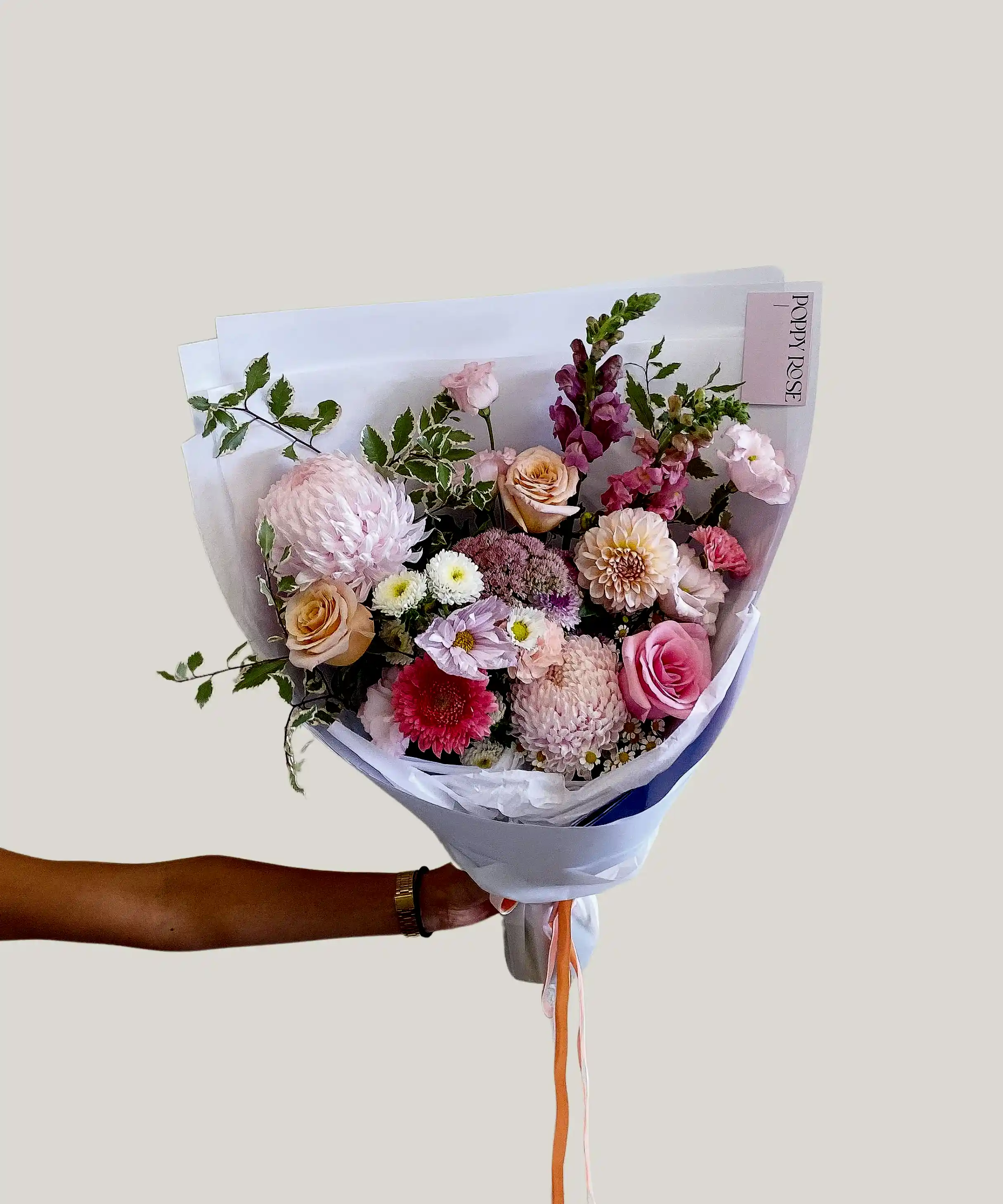Poppy's Choice Bouquet - Poppy Rose - Poppy Rose Flowers Brisbane
