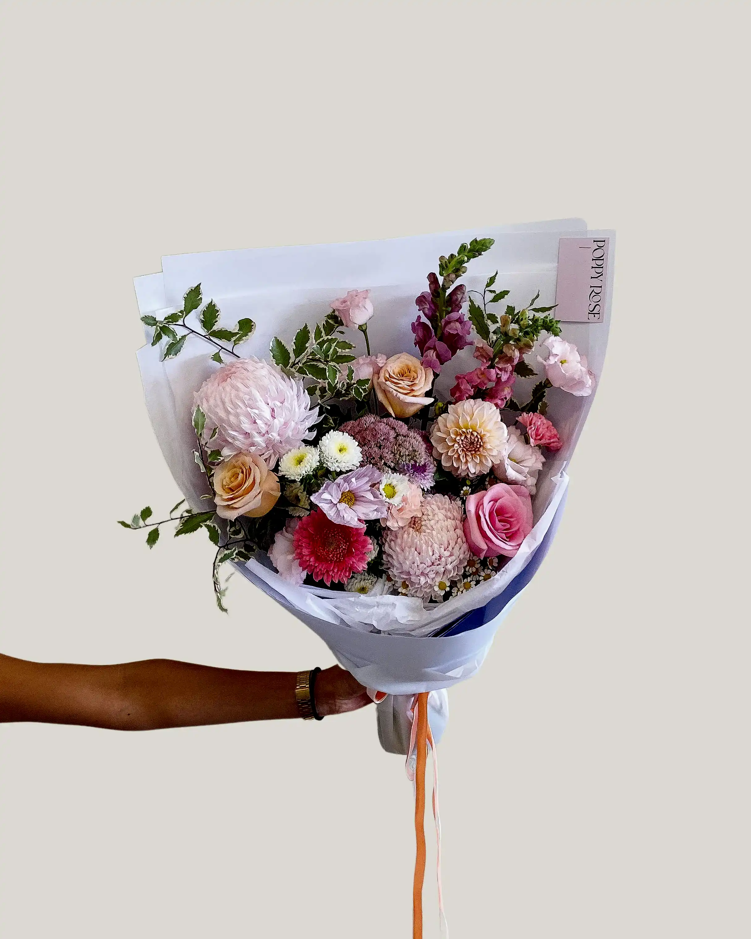 Poppy's Choice Bouquet - Poppy Rose - Poppy Rose Flowers Brisbane
