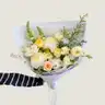 Soft and Natural Bouquet - Poppy Rose - Poppy Rose Flowers Brisbane