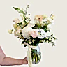 Soft and Natural Vase - Poppy Rose - Poppy Rose Flowers Brisbane
