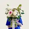 Soft and Natural Vase - Poppy Rose - Poppy Rose Flowers Brisbane